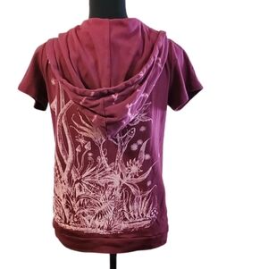 Gypsy Rose Short Sleeve Hoodie